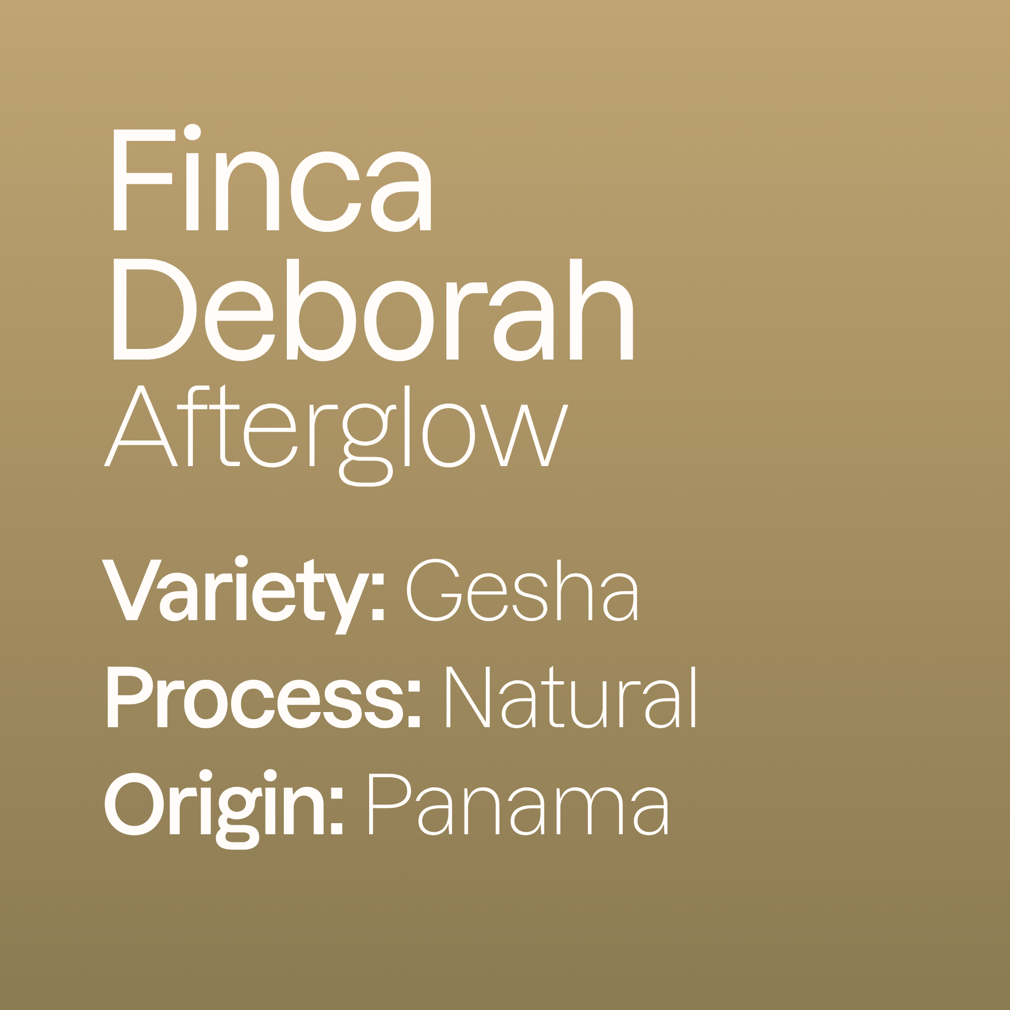 Finca Deborah Afterglow